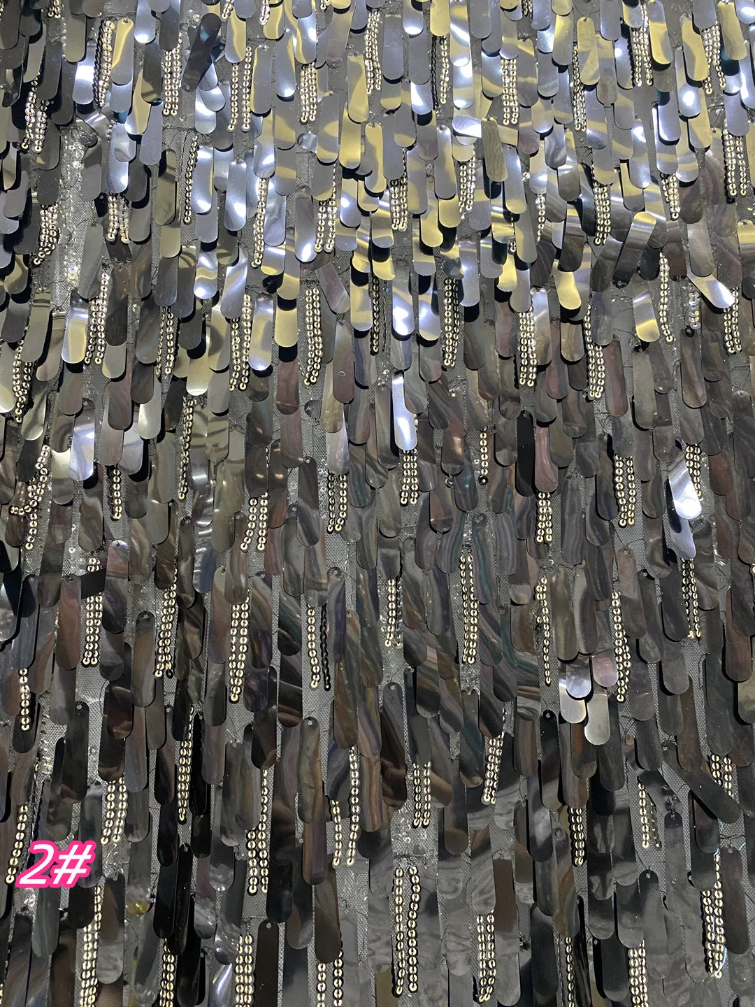 

Новая сетчатая прямоугольная блестящая вышивка, модная дизайнерская ткань для сценического платья, кружевная ткань с блестками, 5 ярдов