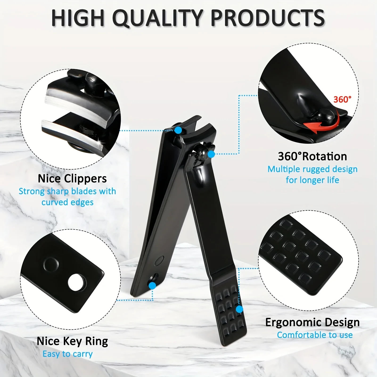 Manicure Set Professional Nail Clipper Pedicure Scissors Set High-quality Steel Portable Manicure Nail Clipper Tool Se 4/26 pcs nail clipper set nail clipper nail care kit nail scissors set nail clippers manicure pedicure kit manicure set manicure sets manicure nail clipper set nail clippers kit
