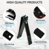 4/26 pcs Manicure Set Professional Nail Clipper Pedicure Scissors Set High-quality Steel Portable Manicure Nail Clipper Tool Se 5