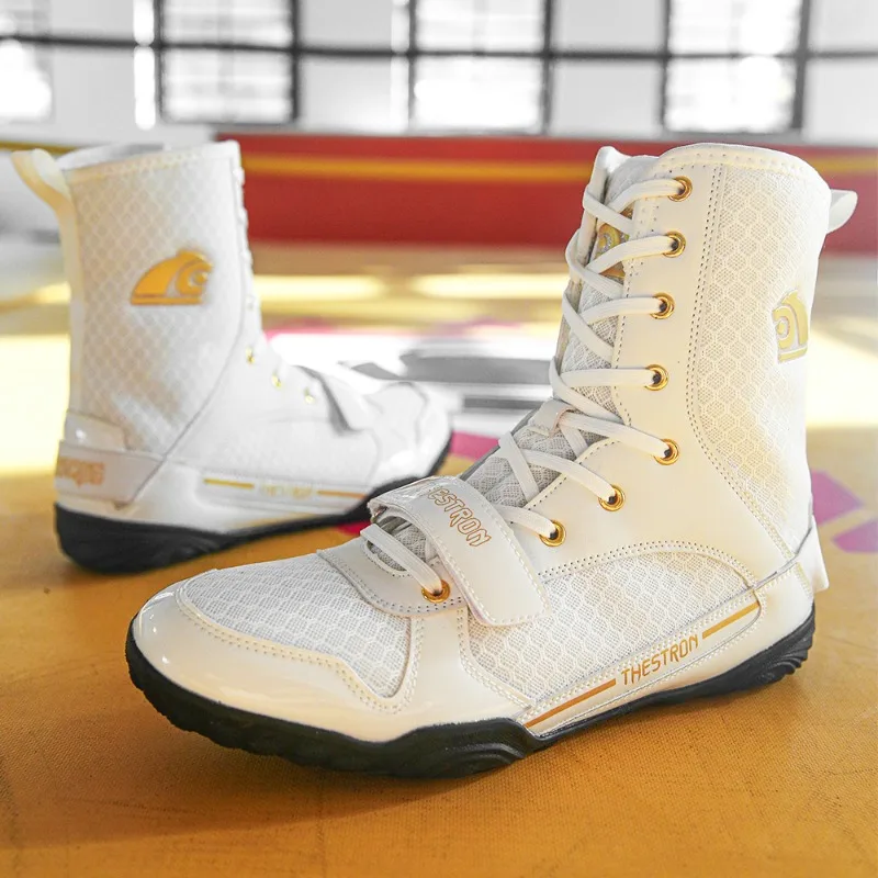 Hot Sale Wrestling Shoes Men Boxing Shoes Man Good Quality Boxing Sneakers Mens Breathable Gym Training Shoe