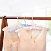 1PC Satin Padded Clothes Hanger Silk Wrapped Coat Rack Wrinkle Non-slip Coat Hanger Dress Clothes Sponge Hanger 4