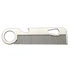 Stainless Steel Comb Portable Hair Comb Mini Comb Beard Comb Men's Beard Comb Styling Comb 2
