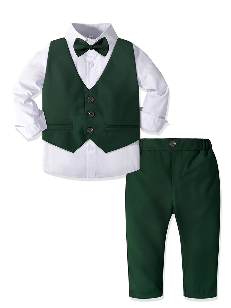 Toddler Boy Formal Outfit Set 1