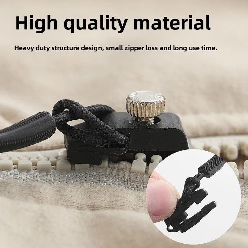 Zipper Repair Artifact Removable Universal Zipper Head Replacement Luggage Bags Backpacks Clothes Universal