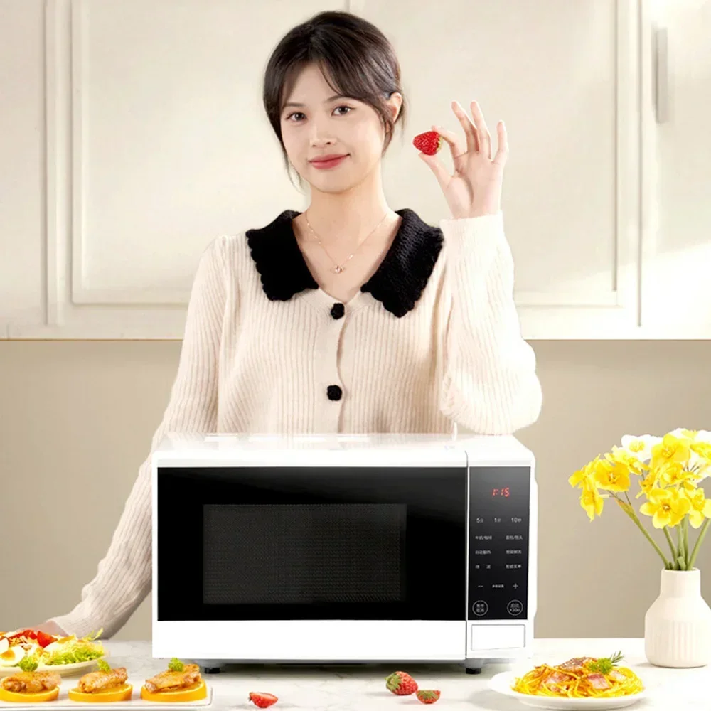 20L Micro -crystal Panel Microwave Oven，household Multi -function Fully Automatic Microwave Oven 2
