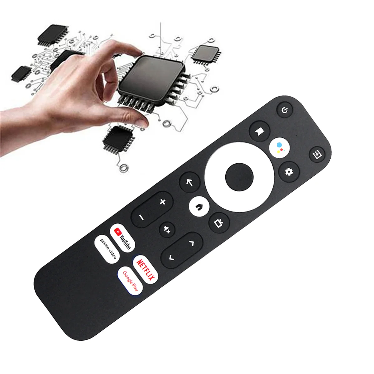 Replace Voice Remote Control for MECOOL/ONN KM2 Plus Android TV Box for MECOOL KM2,KM2 Plus,KM7 Plus,KD3, KD5