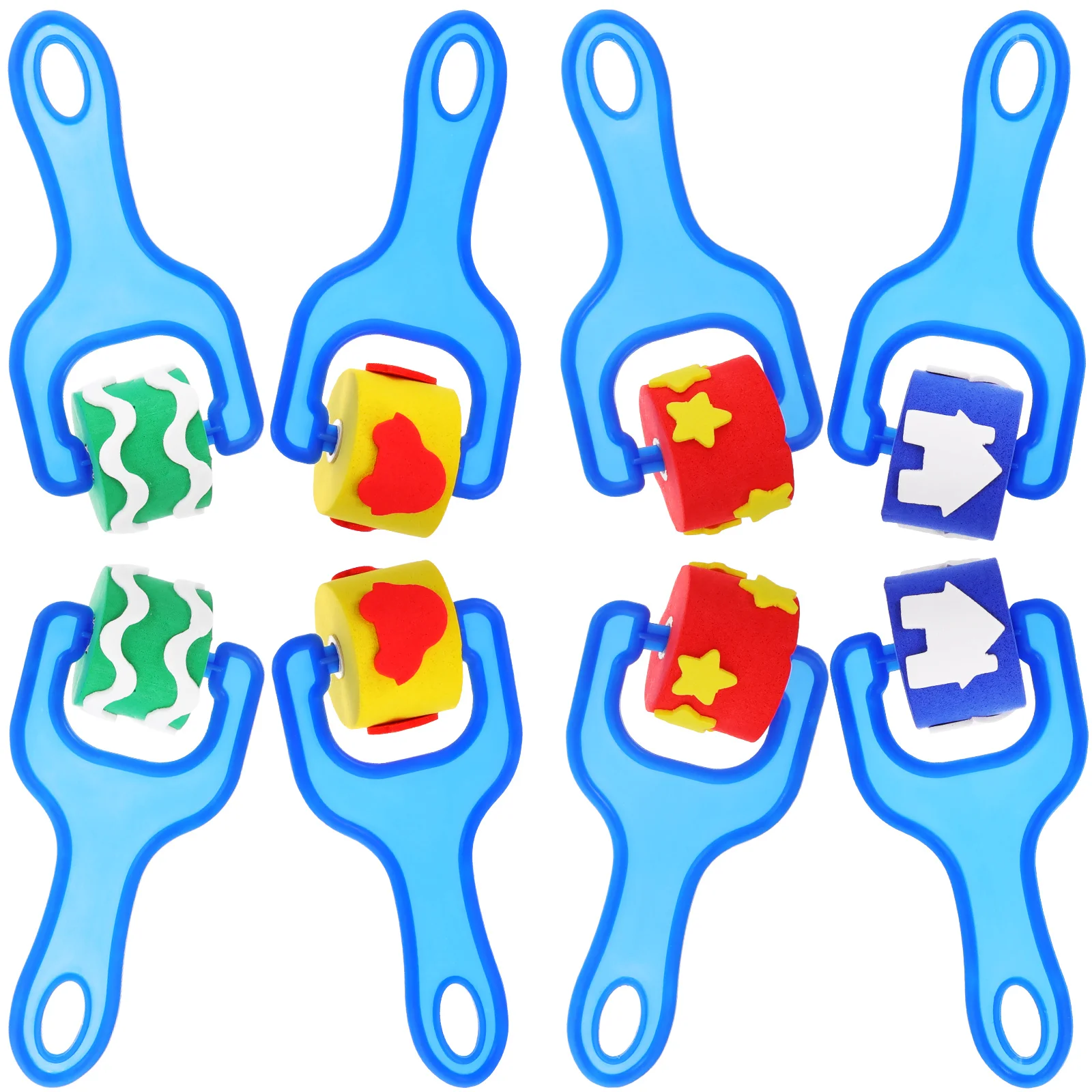 

8 шт., детский набор кистей для печати