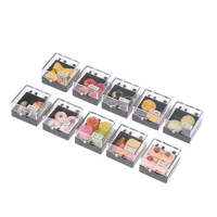 1 Set Simulation Mini Resin Cake Dollhouse Miniature Food Scene Model DIY Doll House Accessories Resin Cake Model 2