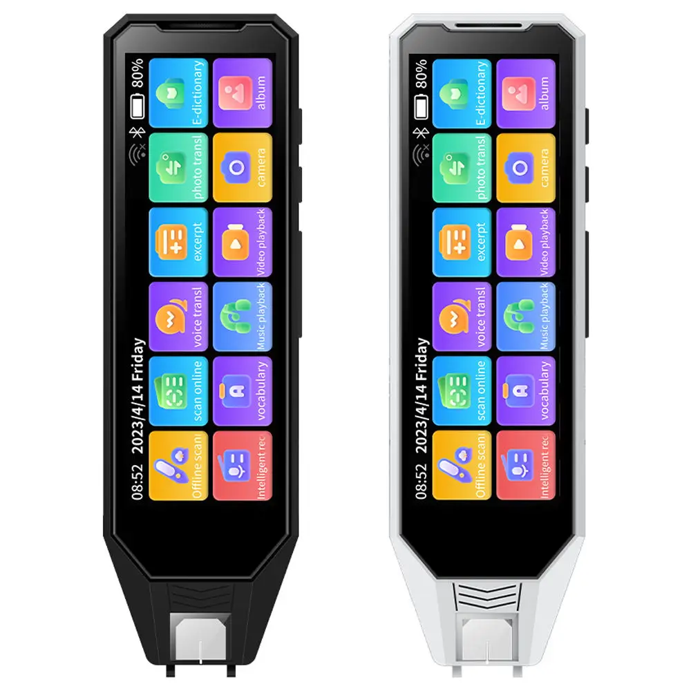 Translation Pen MD09 Intelligent Voice Converter Multi-language Offline WIFI Scanning Business Travel Foreign Dictionary