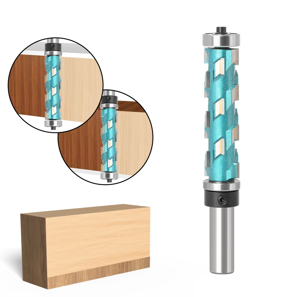 

2 Pcs/Set Wood Flush Trim Router Bits 12mm 1/2" Shank Endmill Milling Cutter with Bearing Woodworking Tools Trimming Cutters