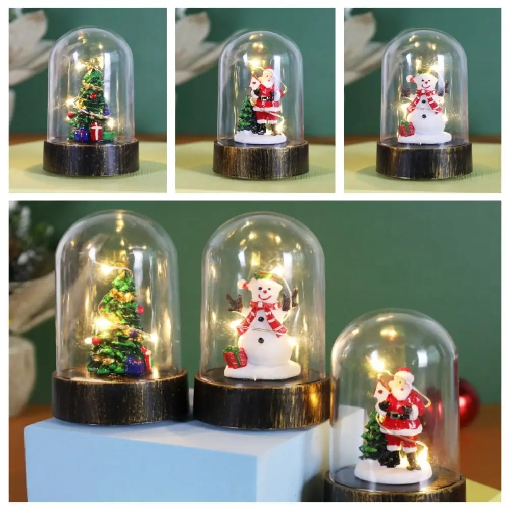 

Santa Claus Christmas Desktop Decoration Lantern Snowman Christmas Tree Xmas Decoration Wind lights LED Battery Operated