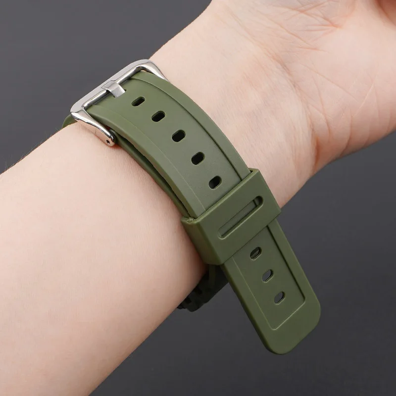 Premium Silicone Sport Strap for G-Shock Series - Waterproof Replacement Band