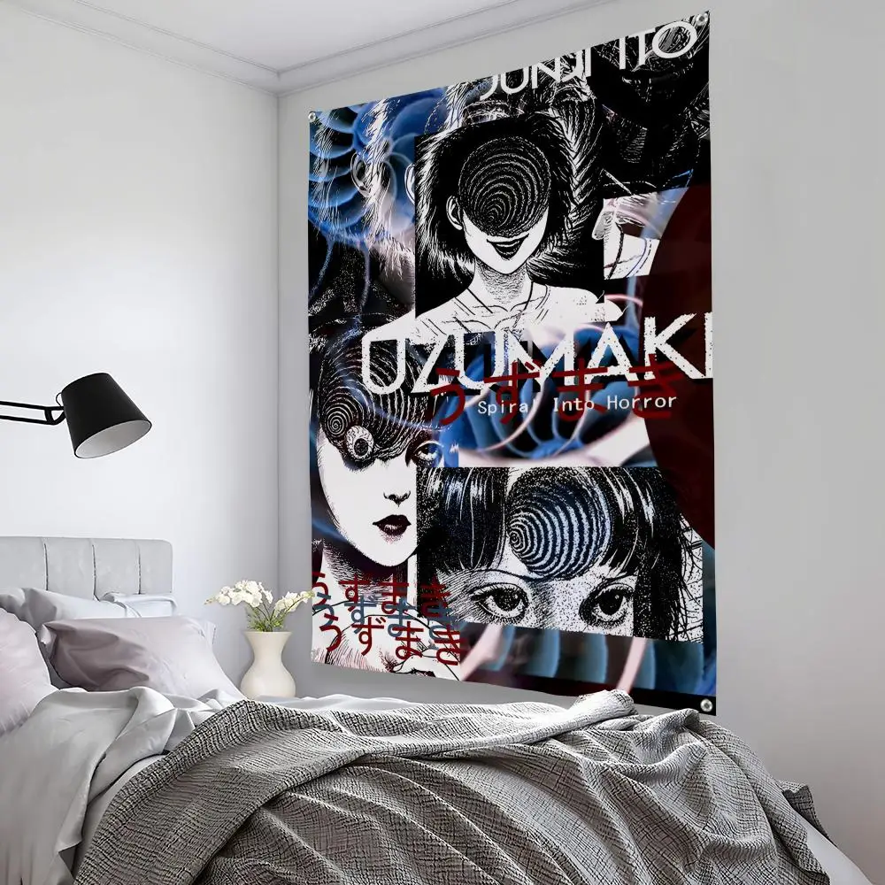 Retro Cool Girl Tapestry Art Decor for Bedroom, Living Room, Bar, and Outdoor Spaces