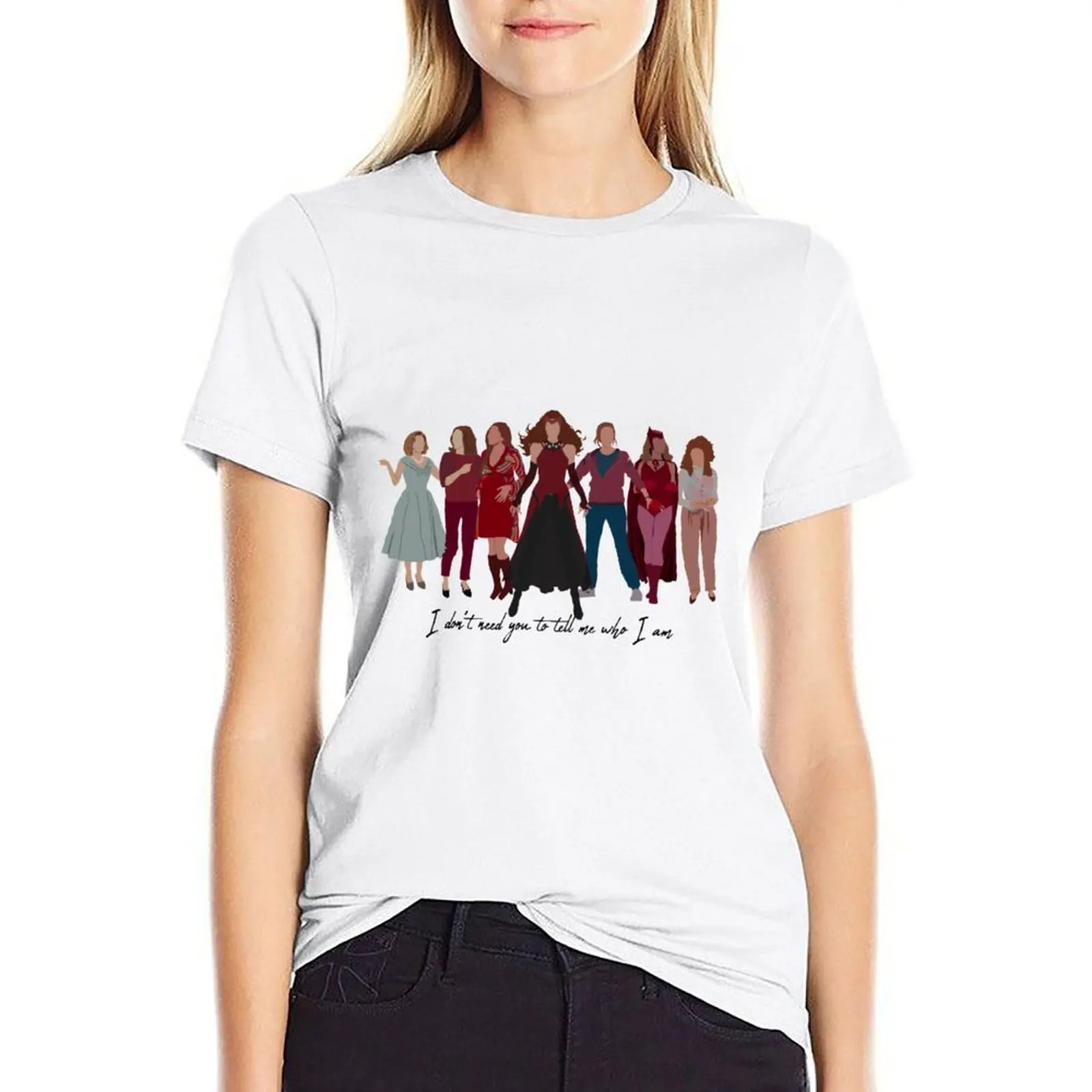 

Decades Of Wanda T-Shirt t shirt Women t-shirt dress for Women plus size Woman clothes