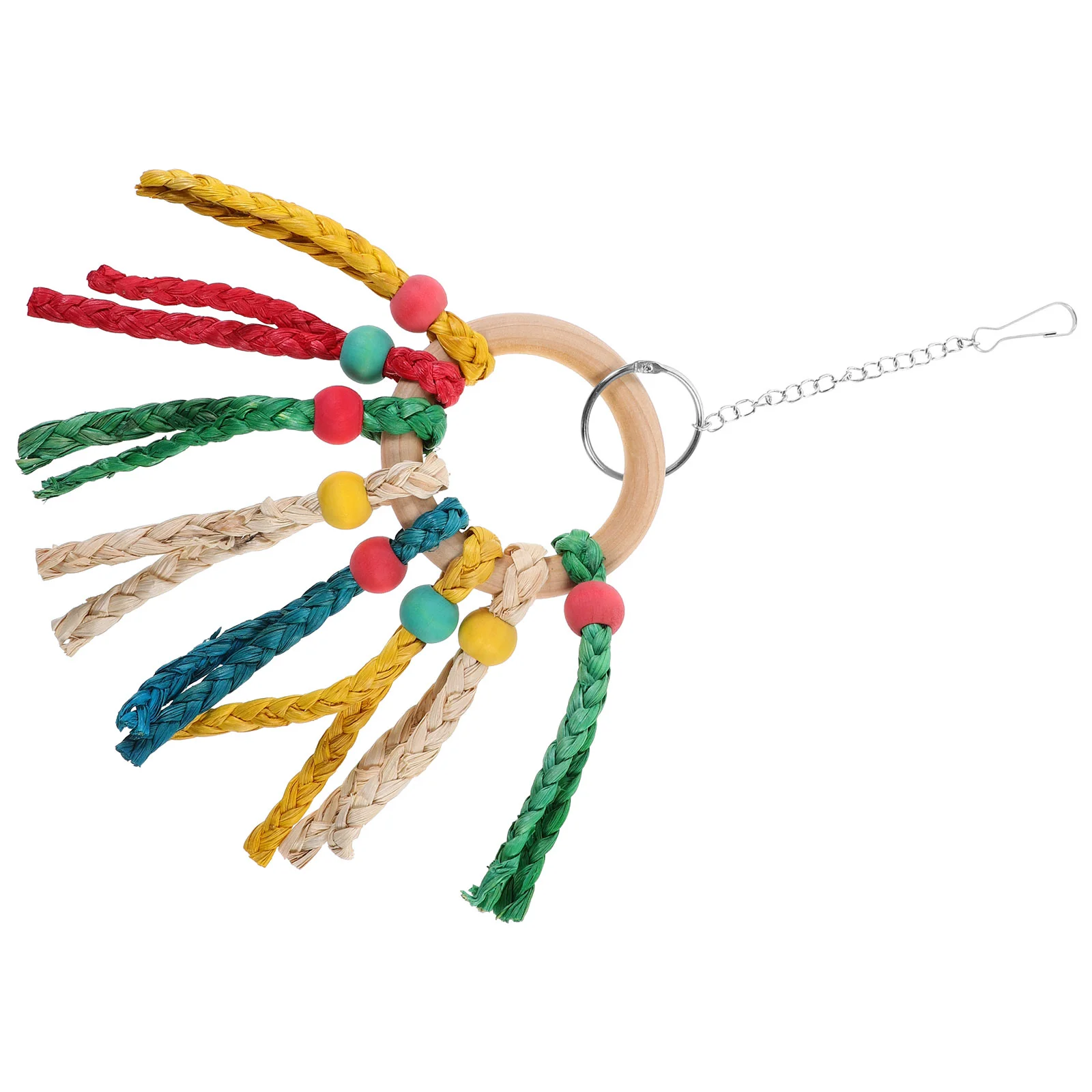 

Bird Chew Toy Parrot Foraging Toy Cockatiel Chewing Toy Bird Biting Toy Hanging Toy