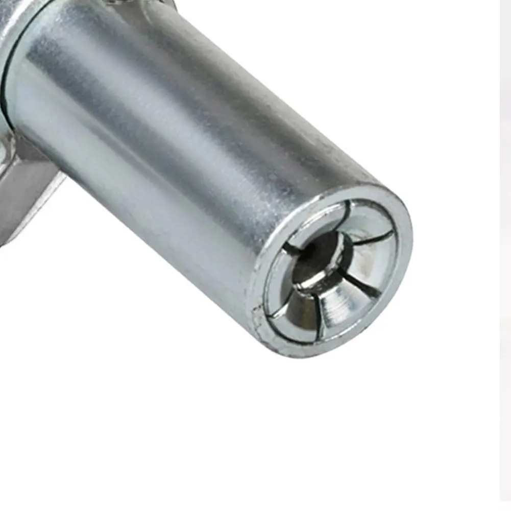 Grease Gun Coupler 10000 PSI Leak-Free Grease Nozzle Two Press Quick Release Grease Oil Pump Tip Easy To Push Lubrication Tool