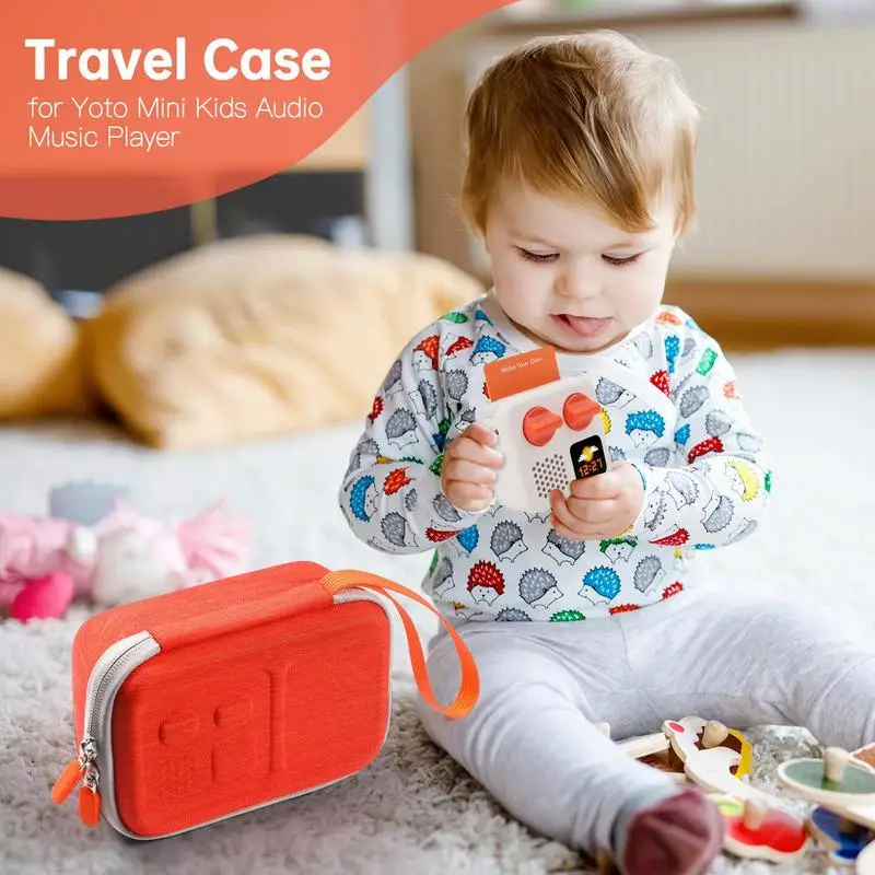 Sac de voyage pour lecteur de musique pour enfants, sac de