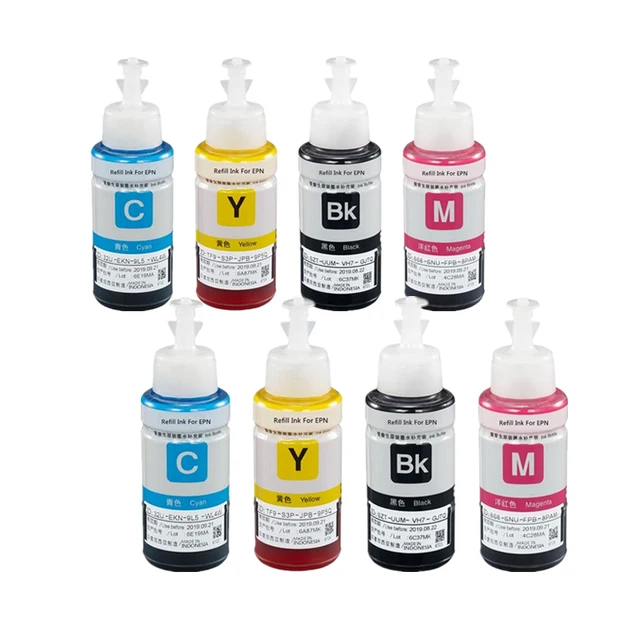 ASW 4PK 70ml Refill Ink For Epson L550 
