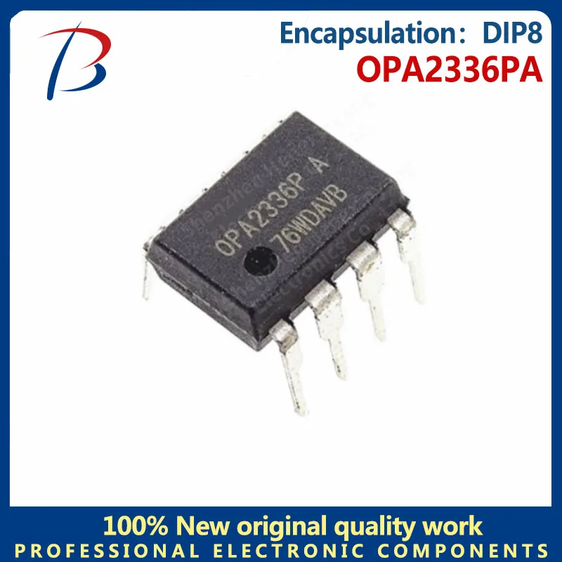 

5PCS OPA2336PA package DIP8 operational amplifier silkscreen OPA2336PA