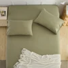 Hypoallergenic Grounding Bed Sheet - Full Size, Organic Cotton, Conductive Fabric for Deep Sleep 1