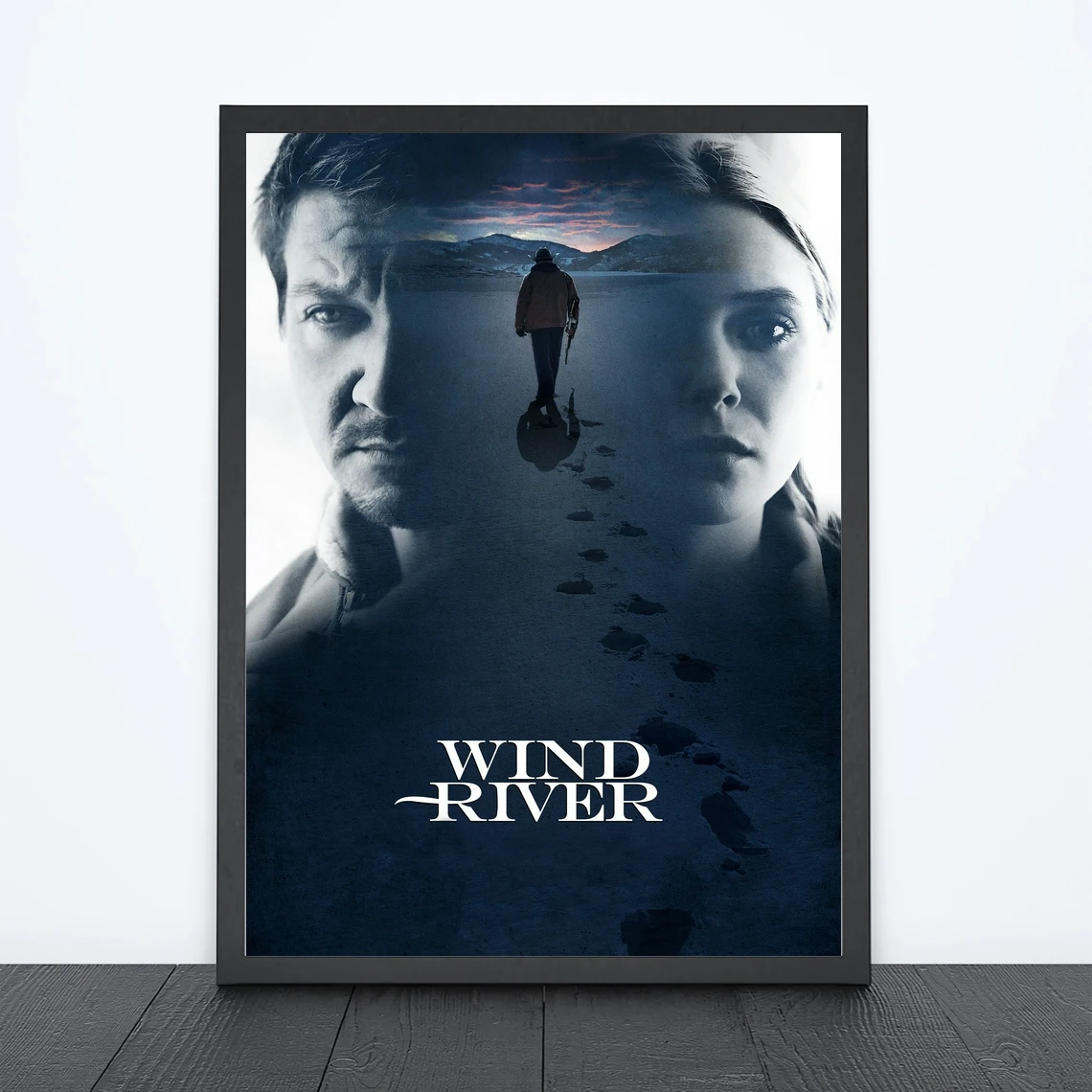 

Классический кинопостер Wind River (2017), художественная Обложка, звездная фотопечать, Декор для дома в квартире, настенная живопись (без рамки)