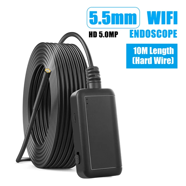 10m LED HD Endoscope Camera Borescope Inspection Wifi For Android iPhone