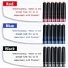 30pcs/50pcs/100pcs 3.4mm Fountain Pen Ink Cartridges School Office Supplies Pen Cylinders Black Blue Red Colors Available 2