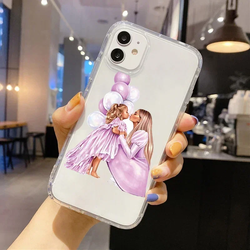 Maison HB Custodia IPhone 15/16 Pro – Edizione Speranza Con Illustrazione Bambino – Rigida Opaca – Regalo Solidale Francese