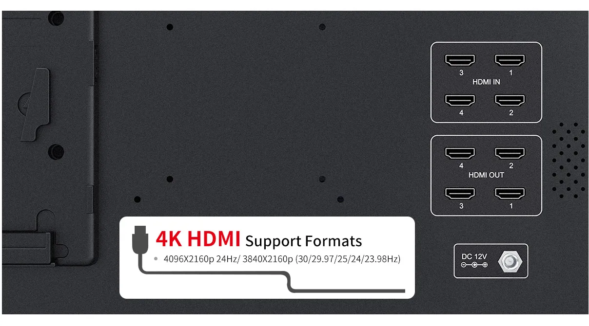 ATEM156 Broadcast Monitor Live Production Picture-in-Picture 4x 4K Input Loop 25