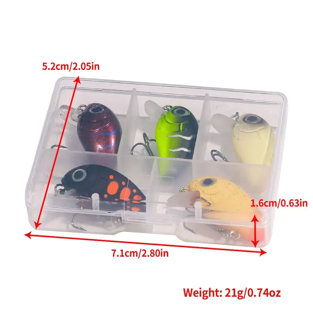 Mini Crankbait Lure Set 4
