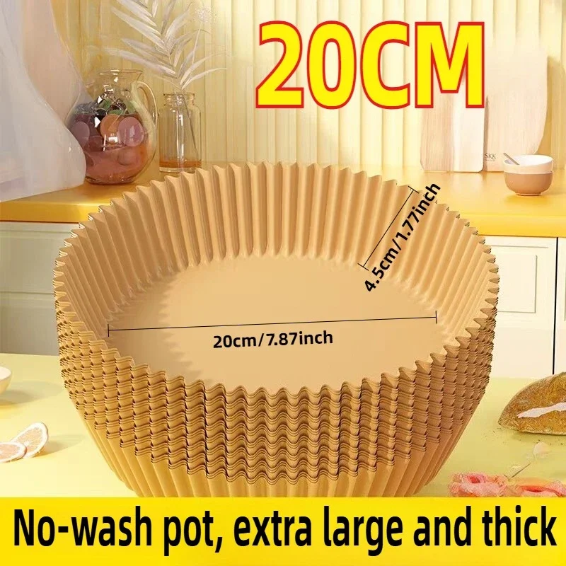 Non-Stick Air Fryer Parchment Liners - Essential Baking and Kitchen Tool
