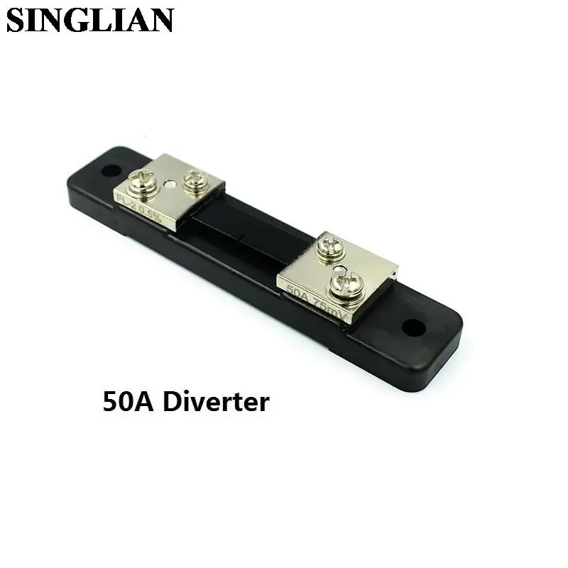  50A Voltmeter Ammeter Diverter Shunt Current Diverter