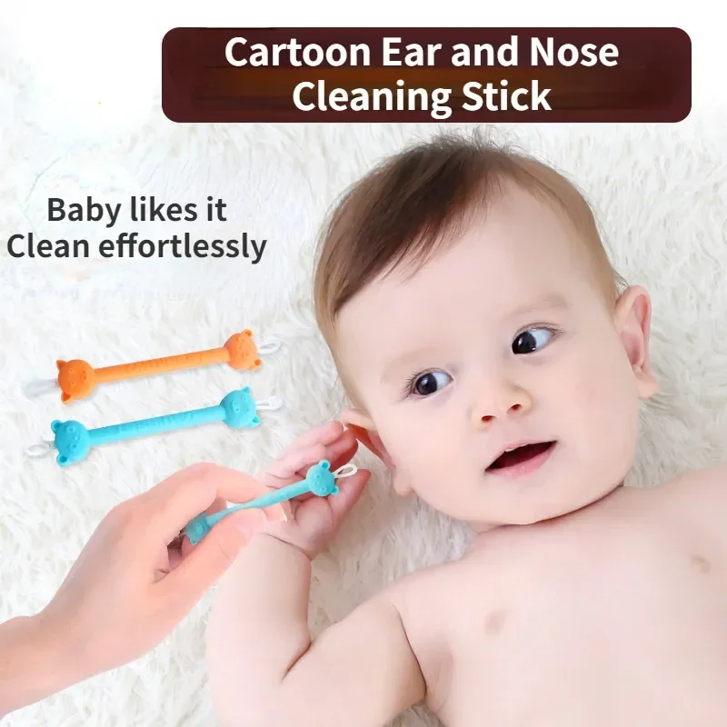 

Baby Luminous Dig Ear Scoop Ear Spoon Light Kids Ears Cleaning With Light Cartoon Bear Earwax Scoop Scooping Baby Care Tools