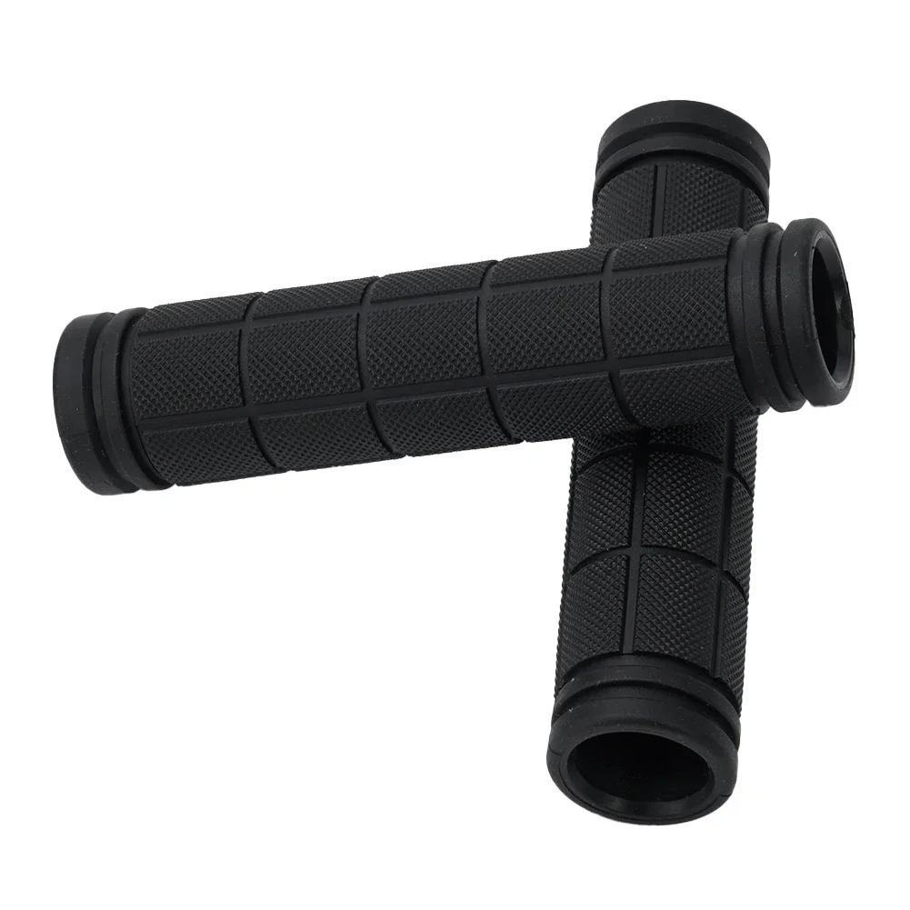 2PCS Bike Handle Handlebar 22mm Anti Slip Rubber Grip Accessories For Sport Bikes Motorcycle Accessories bicycle handlebar grips,bicycle accessories,bicycle handlebar