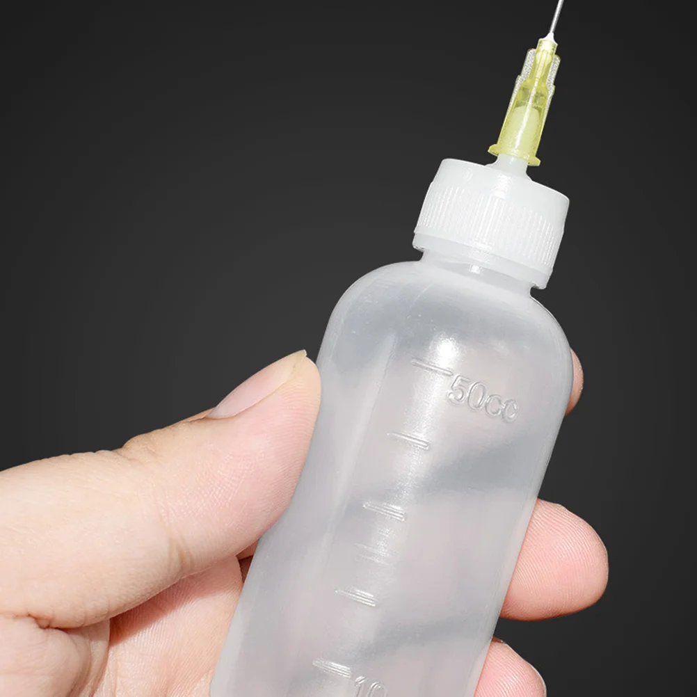 Wood Glue Bottle Dispensing Bottle Golf Club Paint Needle Top Bottles Hair Dye Applicator Glue Dispenser Washable Reusable Oil