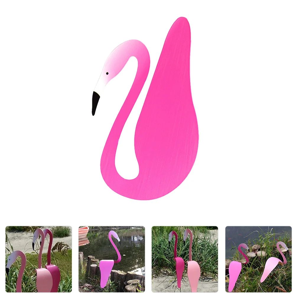 

Flamingo Windmill Decor Swirl Outdoor Staue Premium Decoration Advanced Automatic Banquet