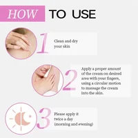 Crème blanchissante pour peaux foncées, éclaircissement des aisselles et des zones intimes, hydratant pour femme, produits de soins de la peau coréens 5