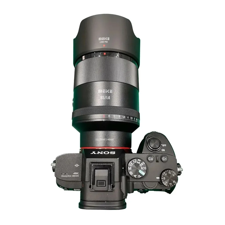 Obiettivo Meike 85mm F1.4 STM AF Per Sony E-Mount - Full Frame, Per Ritratto, Compatibile Con A7, A9, A7III, A7RIV - Foto 5
