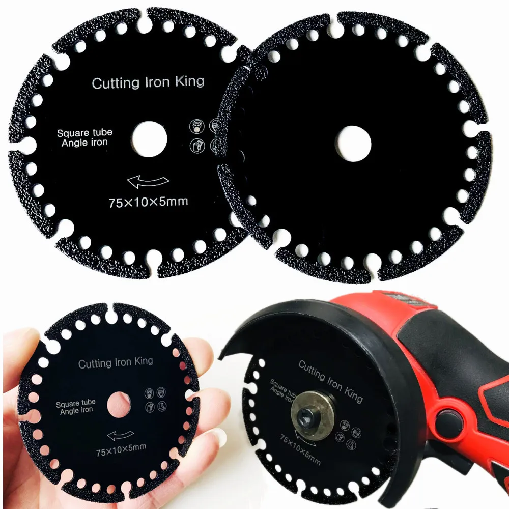 Enhanced Diamond Cutting Wheel - 3-Inch, Ideal for Steel and Iron Cutting