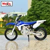 Maisto 1:12 YAMAHA YZ450F Alloy Race Motorcycle Model Simulation Diecast Cross-country Street Motorcycle Model Children Toy Gift 2