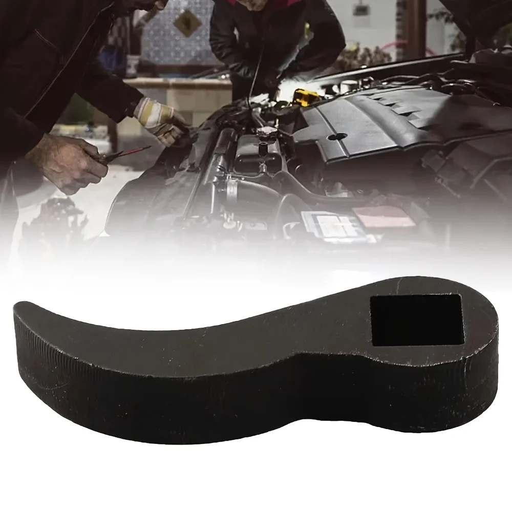 1pc Adjustable Bull Horn Pry Bar Adapter, Metal Half Shaft Drive Shaft Removal Tool, Compatible,Universal Fit Mechanic Hand Tool