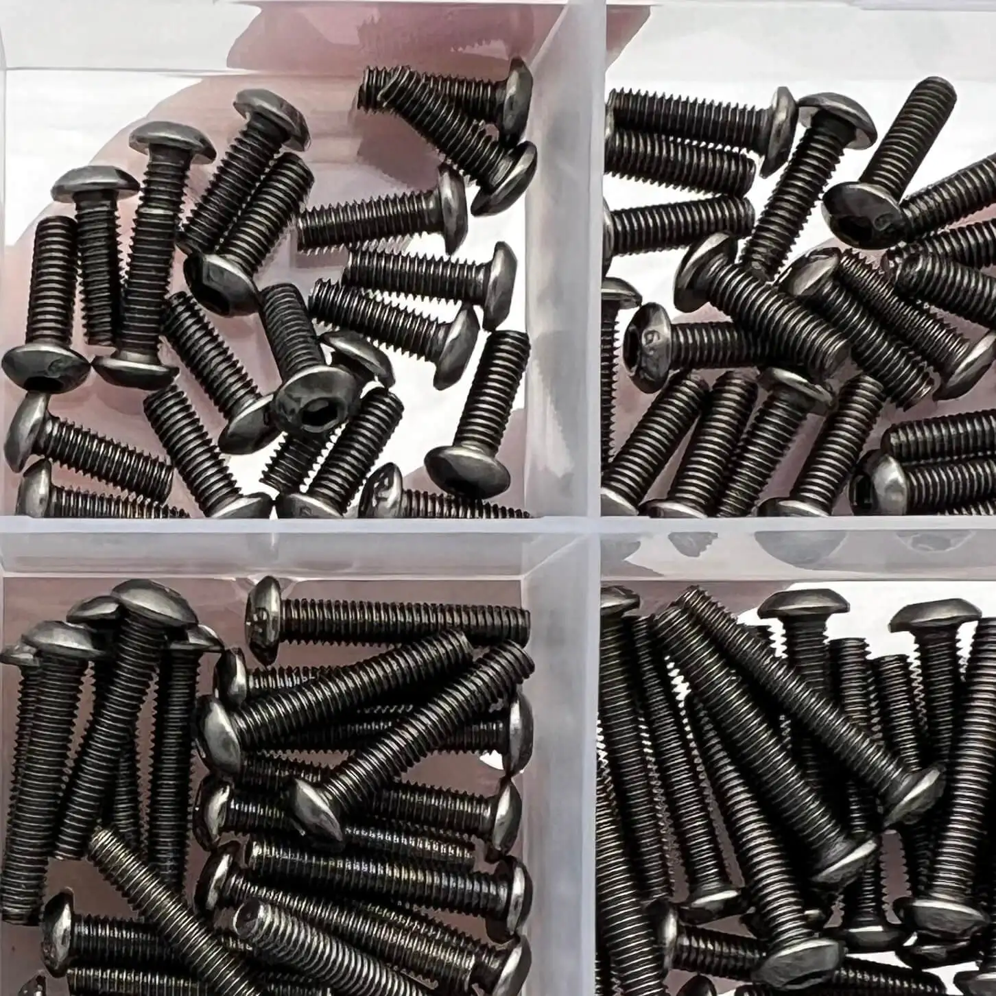 Lot de 20 vis à tête ronde M2 M3 hexagonales pour drone FPV RC