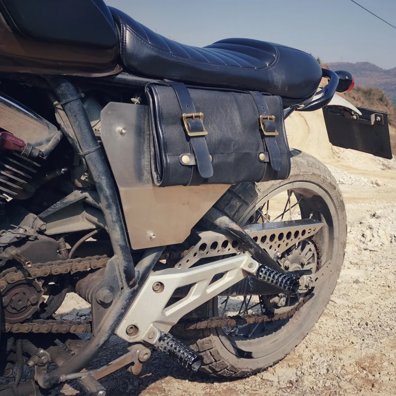 

Motorcycle Tool Bag Portable Tool Roll Bag Small Bike Side Bag Travel Wrench Storage Bag