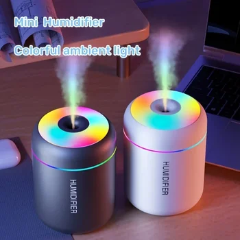 Portable Mini Air Humidifier USB Electric Aroma Diffuser Essential Oil Purifier Aromatherapy Mist Maker Lights for Car Home 1