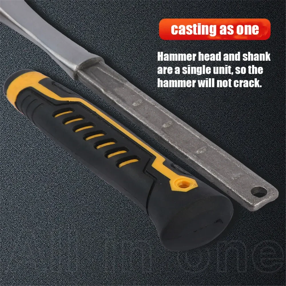 Professional Multifunctional Hand Tool Hammer Camping Geological Integrated Forging Claw