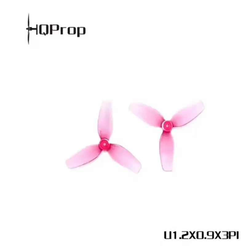 4pairs HQprop 1.2inch Three Blades Propeller Ultralight 1.2x0.9x3(31MM)-1MM Positive Negative Props for RC FPV Drone Spare Parts