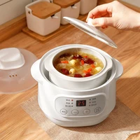 200W Electric Slow Cooker Food Steamer Stew Cup Multicooker Ceramic Pot Cubilose Stew Pregnant Tonic Baby Supplement Food Warmer 1