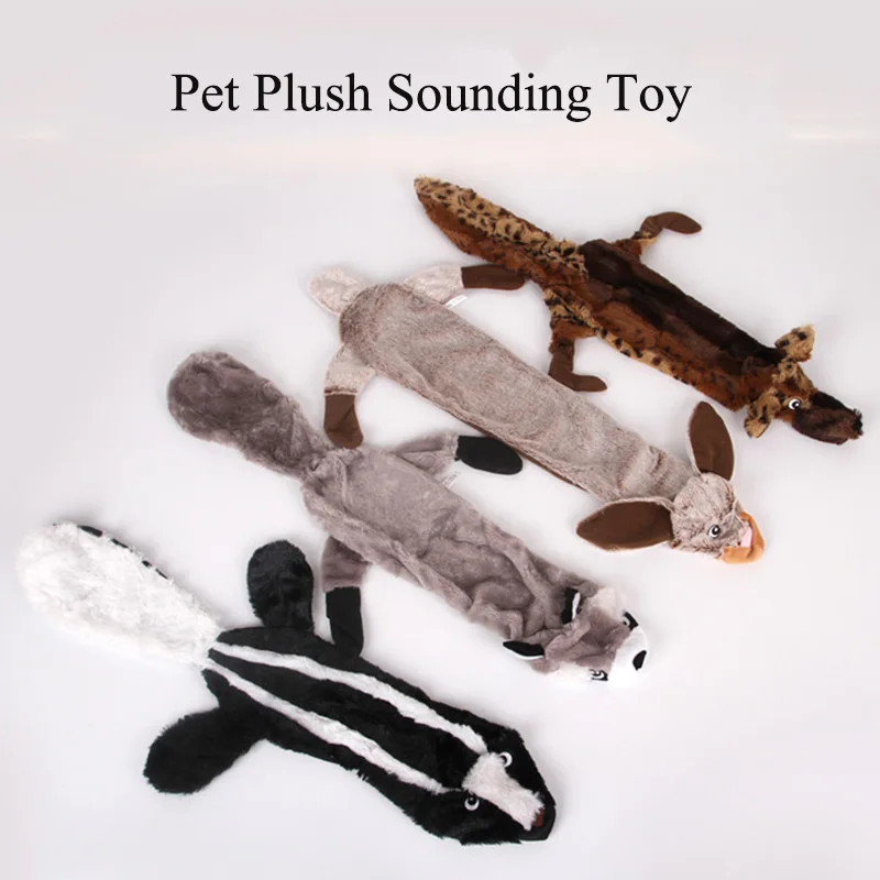 Pet Plush Sounding Chewing Dog Toys Biting Resistant Molars Tooth