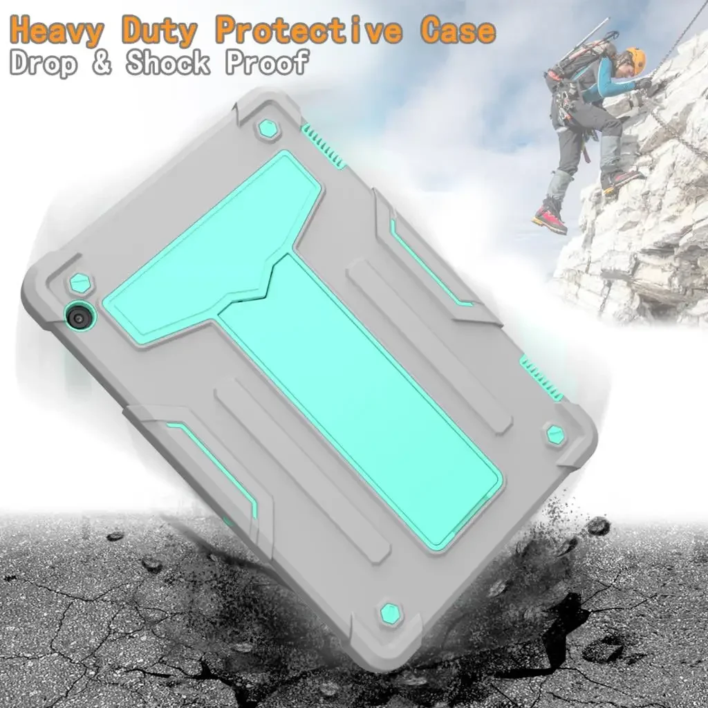 Heavy Duty Shockproof Armor Case with Hard Stand