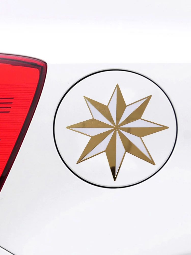 41016# 10*10 cm Thieves Star Cool 3D Golden Color Car Sticker Vinyl Decals for Car Styling Laptop